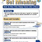 1/2 bet meaning